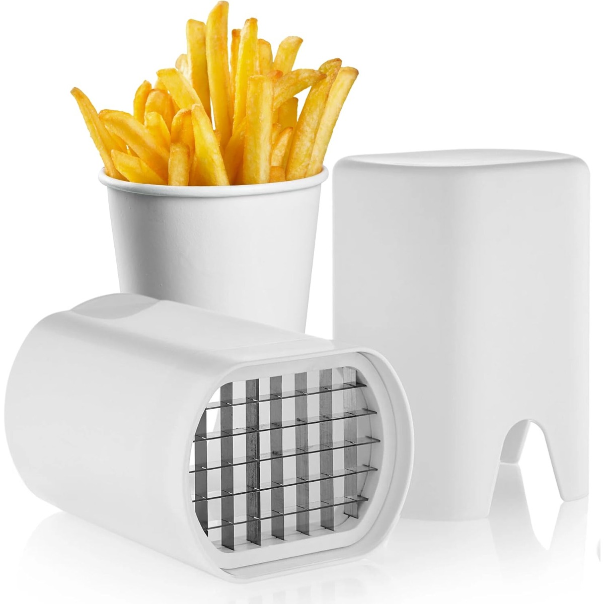 Commercial Potato Peeler - Outil de coupe de frites blanches,