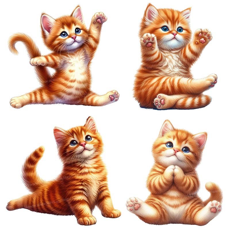 Commercial Kitchen Fridge - Autocollant mural en forme de chat