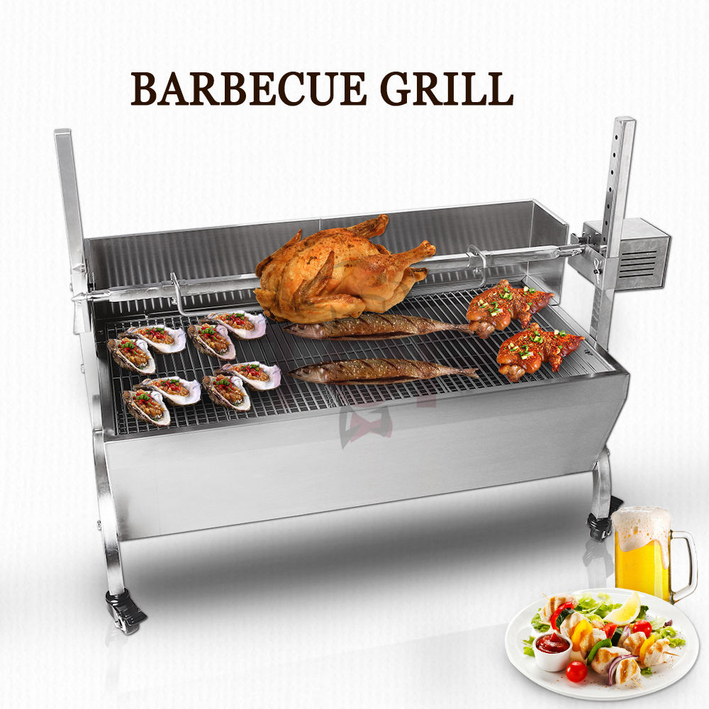 Commercial Kitchen Broiler - Barbecue au charbon de bois commercial
