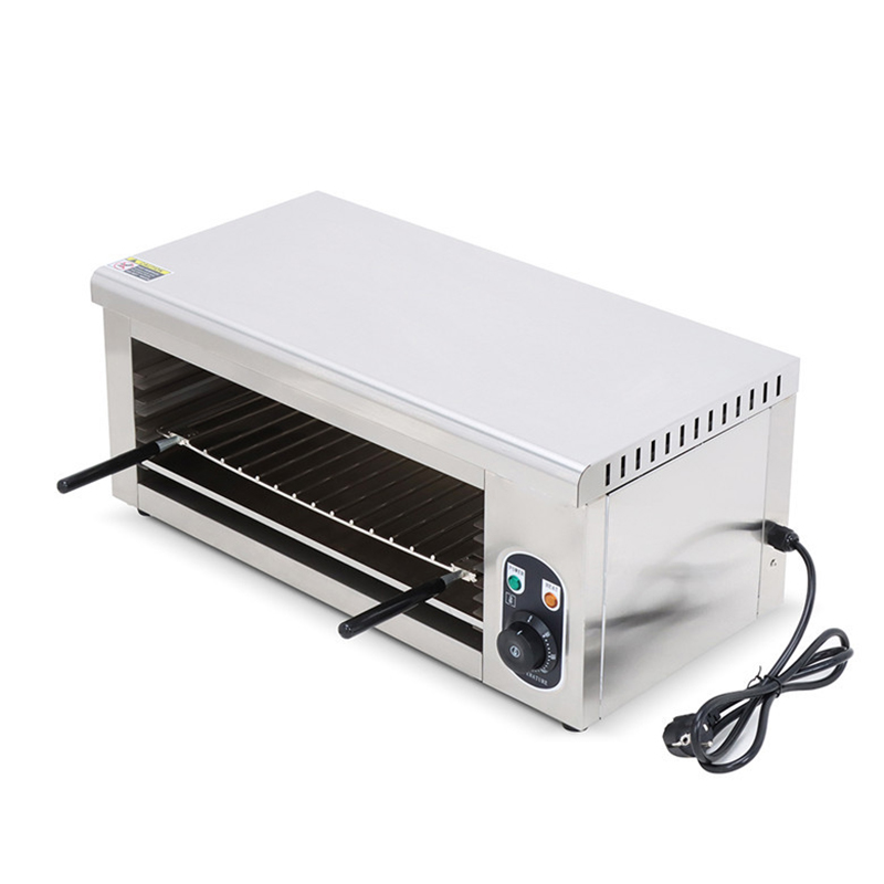 Commercial Kitchen Broiler - Four électrique Commercial 2KW, grille réglable,