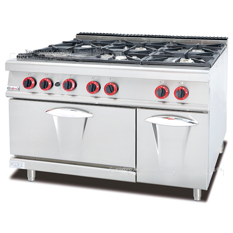 Commercial Kitchen Kitchen - Cuisinière professionnelle verticale à gaz Jie