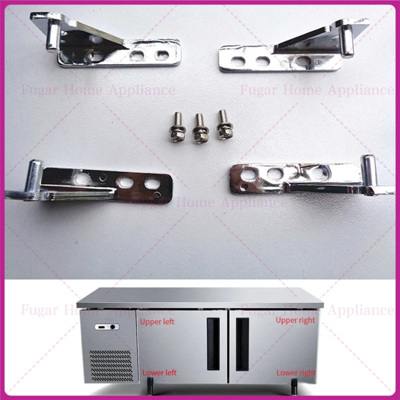 Commercial Kitchen Fridge - Charnière de réfrigérateur 35mm, empattement, accessoires
