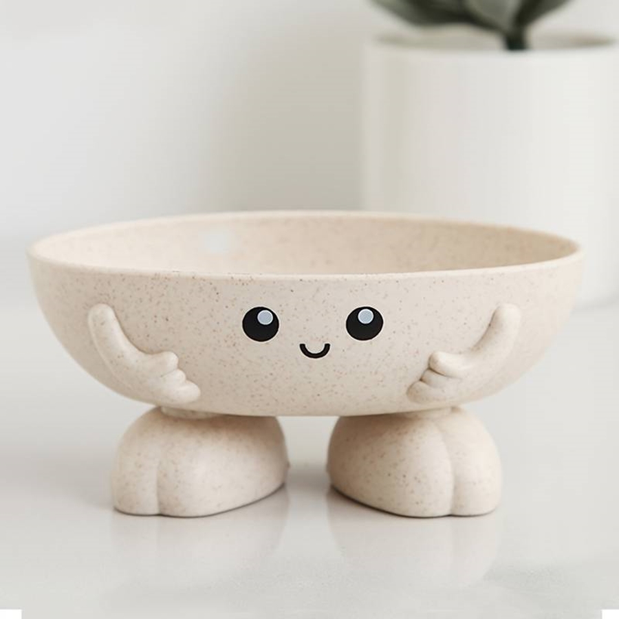 Commercial Kitchen Floor Drain - Porte-savon visage souriant poupée mignon, plateau