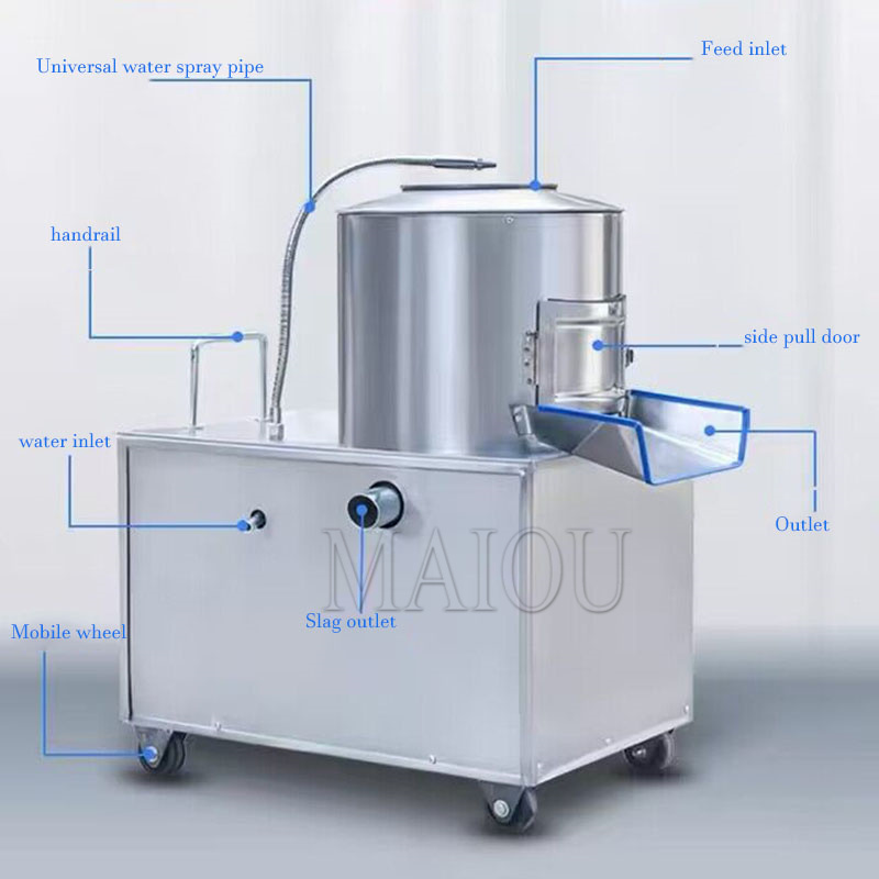 Machine à peler le taro indust - Commercial Potato Peeler avis et prix