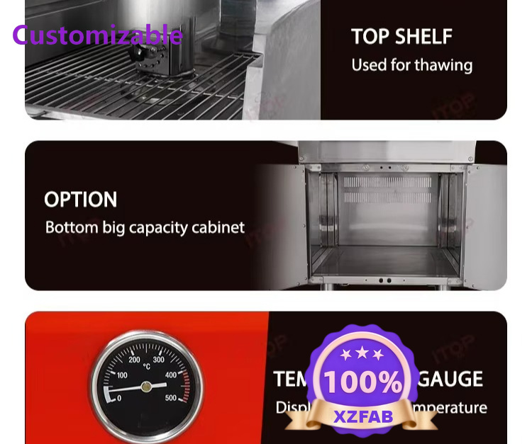 Four à charbon de bois profess - Commercial Kitchen Broiler avis et prix