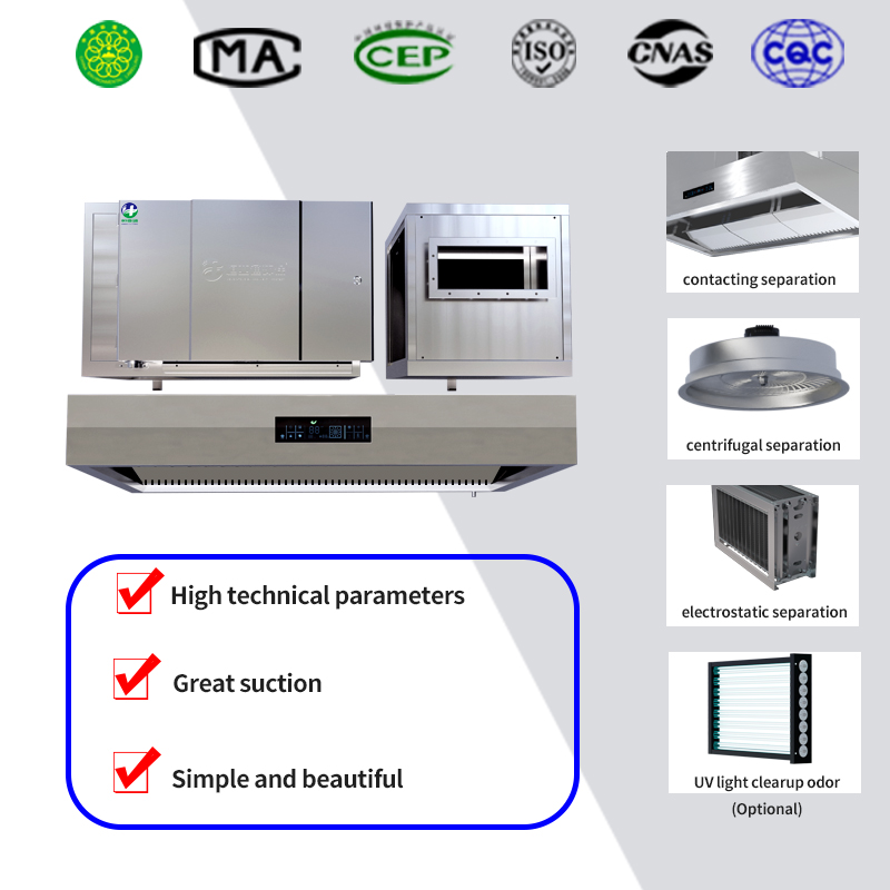 Hotte aspirante commerciale él - Commercial Kitchen Chimney avis et prix