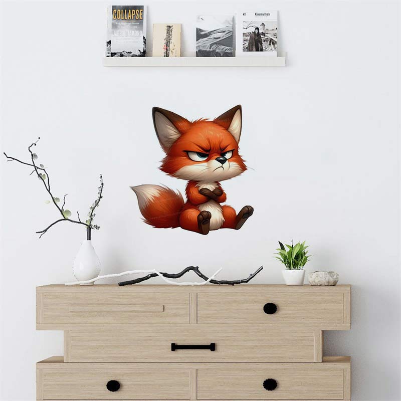 Autocollant mural animaux grin - Commercial Kitchen Fridge avis et prix