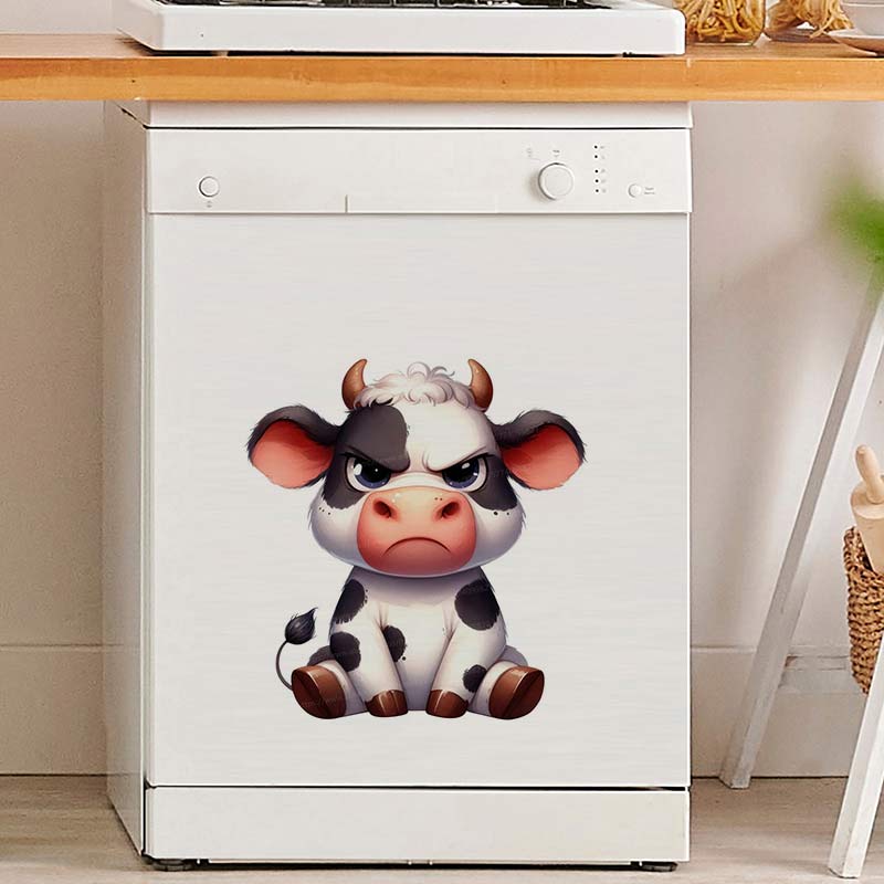 Autocollant mural animaux grin - Commercial Kitchen Fridge avis et prix