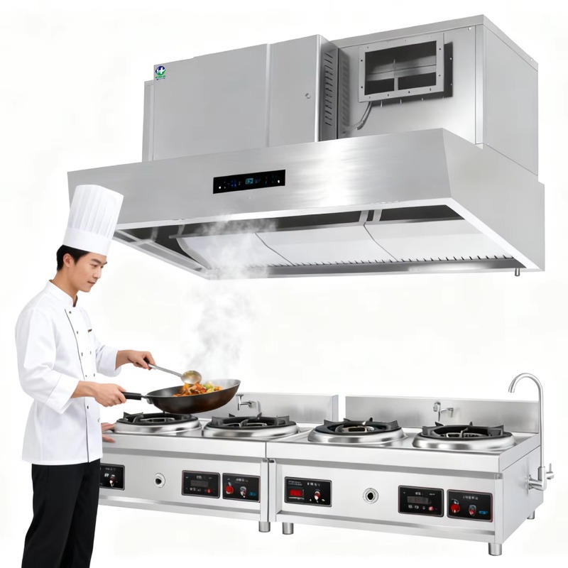 Extracteur de fumée électrosta - Commercial Kitchen Chimney avis et prix