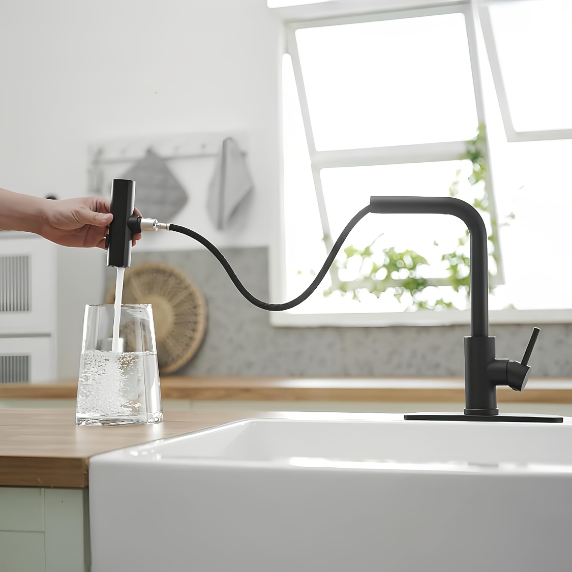 Robinet de cuisine noir avec p - Commercial Kitchen Utensils avis et prix