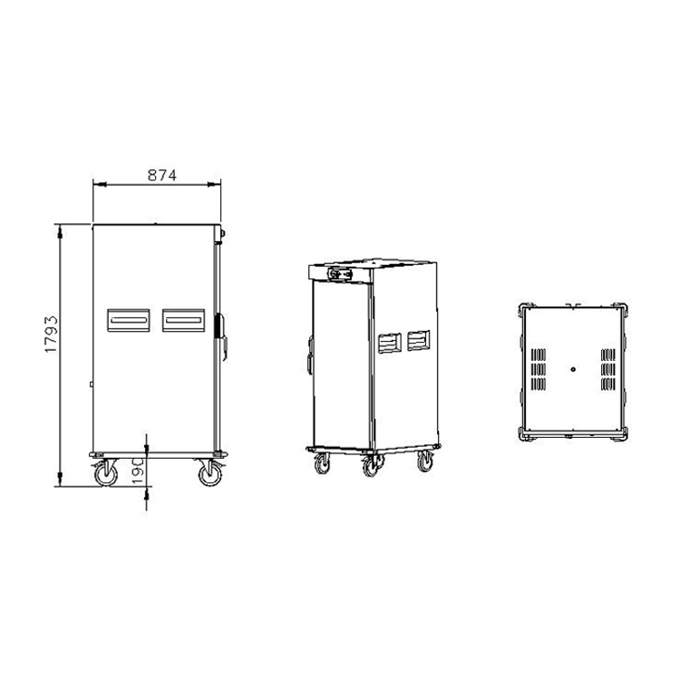 Armoire chauffante verticale n - Commercial Kitchen Kitchen avis et prix