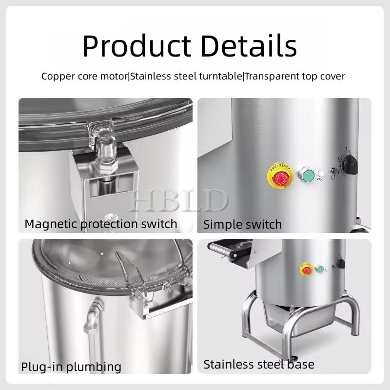 Machine de nettoyage électriqu - Commercial Potato Peeler avis et prix