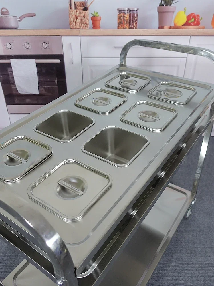 Chariot de service mobile à de - Commercial Kitchen Plumbing avis et prix
