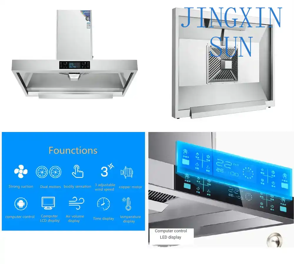 Hotte aspirante professionnell - Commercial Kitchen Chimney avis et prix