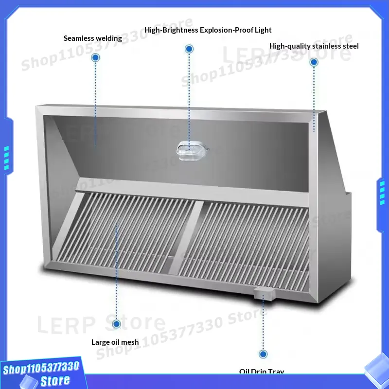 Hotte d'extraction de fumée po - Commercial Kitchen Chimney avis et prix